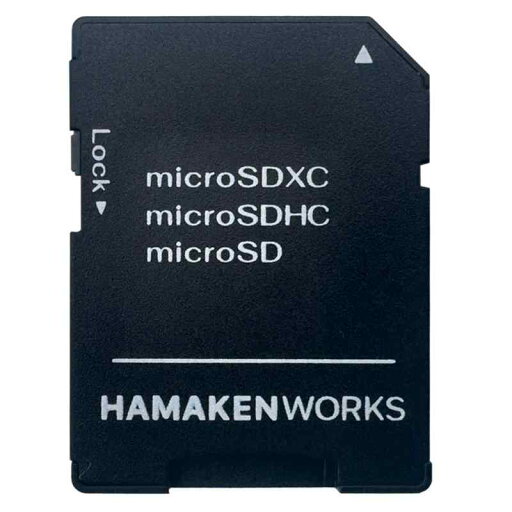 HAMAKEN WORKS(ハマケンワークス)microSDカード変換アダプタ microSD/microSDHC/microSDXC対応 HW-MSDAD01N HAMAKEN WORKS(ハマケンワークス)microSDカード変換アダプタ microSD/microSDHC/microSDXC対応 HW-MSDAD01N