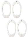 ストリックスデザイン 布団ばさみ 2セット White Laundry ふとんばさみ ホワイト シンプル 洗濯用品 大型 ピンチ SB-091