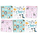 moin moin ラッピング ギフトバッグ 手提げ袋 紙袋 5枚 | クリーム×ブラウン リボン 40×30×12cm / ベージュ 茶シンプル 2202ra296