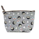 ワタナベ maruko meets miffy ジャガードティッシュポーチ maruko meets miffy グレー H12×W19×マチ7.5cm