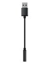 GUROYI USB オーディオ 変換アダプタ - USB to 3.5mmイヤホン/マイク変換ケーブル - USB外付けサウンドカード - DACチップ内蔵 - 24bit/96kHzハイレゾ対応 - 4極 TRRS - PS4などに対応 - Wind(2)