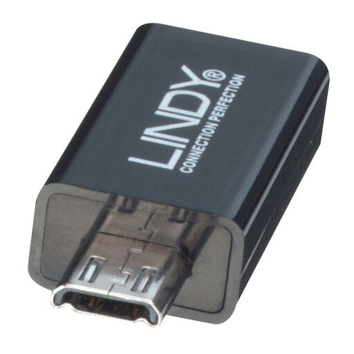 LINDY マイクロUSB 5ピン-マイクロUSB 11ピン変換アダプタ(型番:41570) LINDY マイクロUSB 5ピン-マイクロUSB 11ピン変換アダプタ(型番:41570)