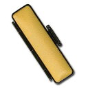 STカラーケースソフト牛 イエロー 16.5mm/18.0mm 印章ケース 印鑑ケース