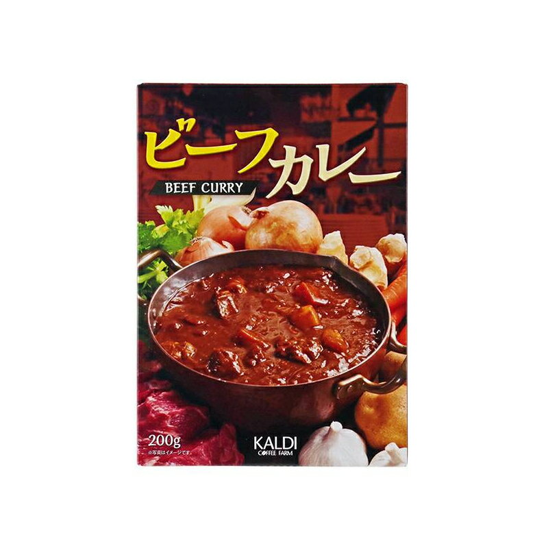 賞味期限間近大特価 2024.08.30 カルディコーヒーファーム ビーフカレー 200g×1個のサムネイル