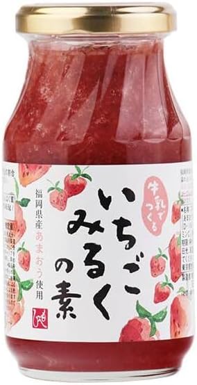 もへじ 牛乳でつくるいちごみるくの素 270ml×1個 苺ミルク いちごミルク ドリンクベース 素 ソース シロップのサムネイル