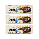 ロッテ ZERO ビスケットクランチチョコバー ×3本 アイス チョコバニラ アイスクリーム アイスバー クランチ 冷凍 ランキング サタプラ サタデープラス(4)