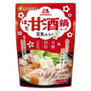 甘酒鍋 ほっと甘酒鍋スープ 豆乳仕立て 720g 3~4人前 豆乳鍋 マルサン 鍋つゆ 鍋スープ 鍋の素 サタプラ サタプラ サタデープラス ひたすら試してランキング