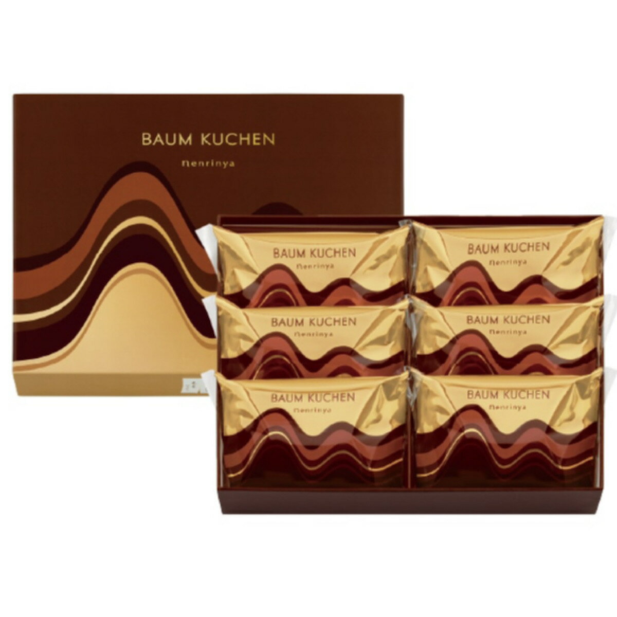 ねんりん家 炭火ショコラオール 6個入 チョコレート バームクーヘン バレンタイン ショコラ ブラウニー チョコのサムネイル