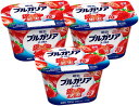 明治 ブルガリアヨーグルト 脂肪0 ジューシー果実 苺 180g×3個 いちご ヨーグルト 冷蔵 サタプラ サタデープラス ひたすら試してランキング