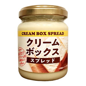 クリームボックススプレッド 120g 長登屋 パンのお供 パンのおとも 道の駅 福島 東北 お土産 クリームボックス 菓子パン 朝食 土産 おみやげ ご当地グルメ ケンミンショー ケンミンSHOW