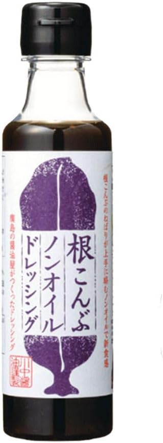 Other - 川中醤油 根こんぶノンオイルドレッシング 200ml ドレッシング 調味料 サラダ 海藻サラダ
