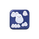 キャンディ缶 シマエナガ柄 ブルー 1個