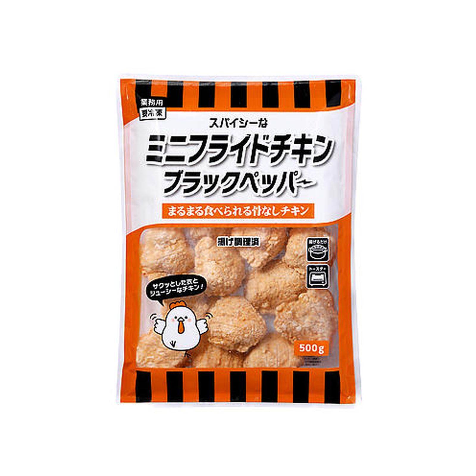 業務スーパー ミニフライドチキン ブラックペッパー 500g 鶏肉 冷凍