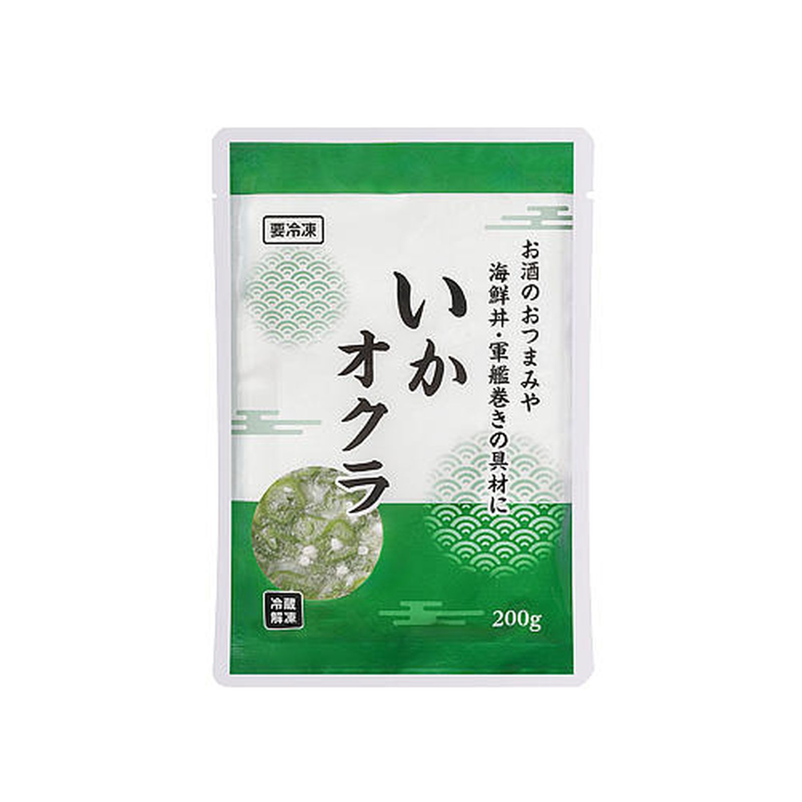 業務スーパー いかオクラ 200g ご飯のお供 おかず 冷凍【スーパーセール対象商品!!】のサムネイル