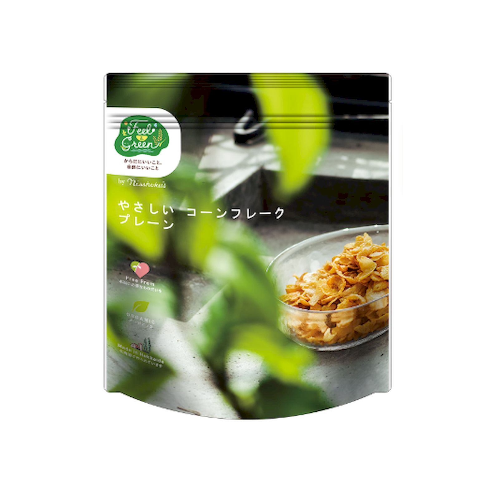 日本食品 やさしい コーンフレーク プレーン 120g コーンフレーク オーガニック プレーン