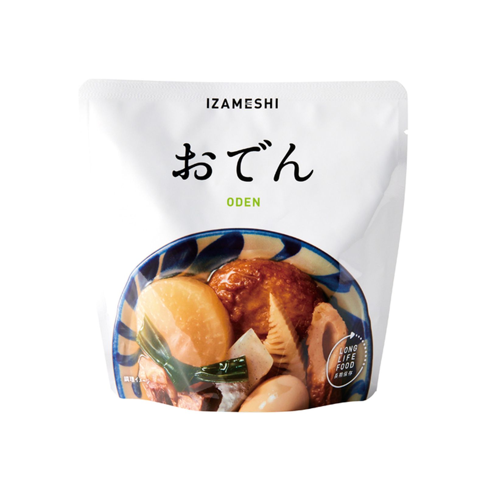 IZAMESHI しっかりおでん 330g イザメシ 長期保存食 レトルト おでん 備蓄食 大根 牛すじ 常温