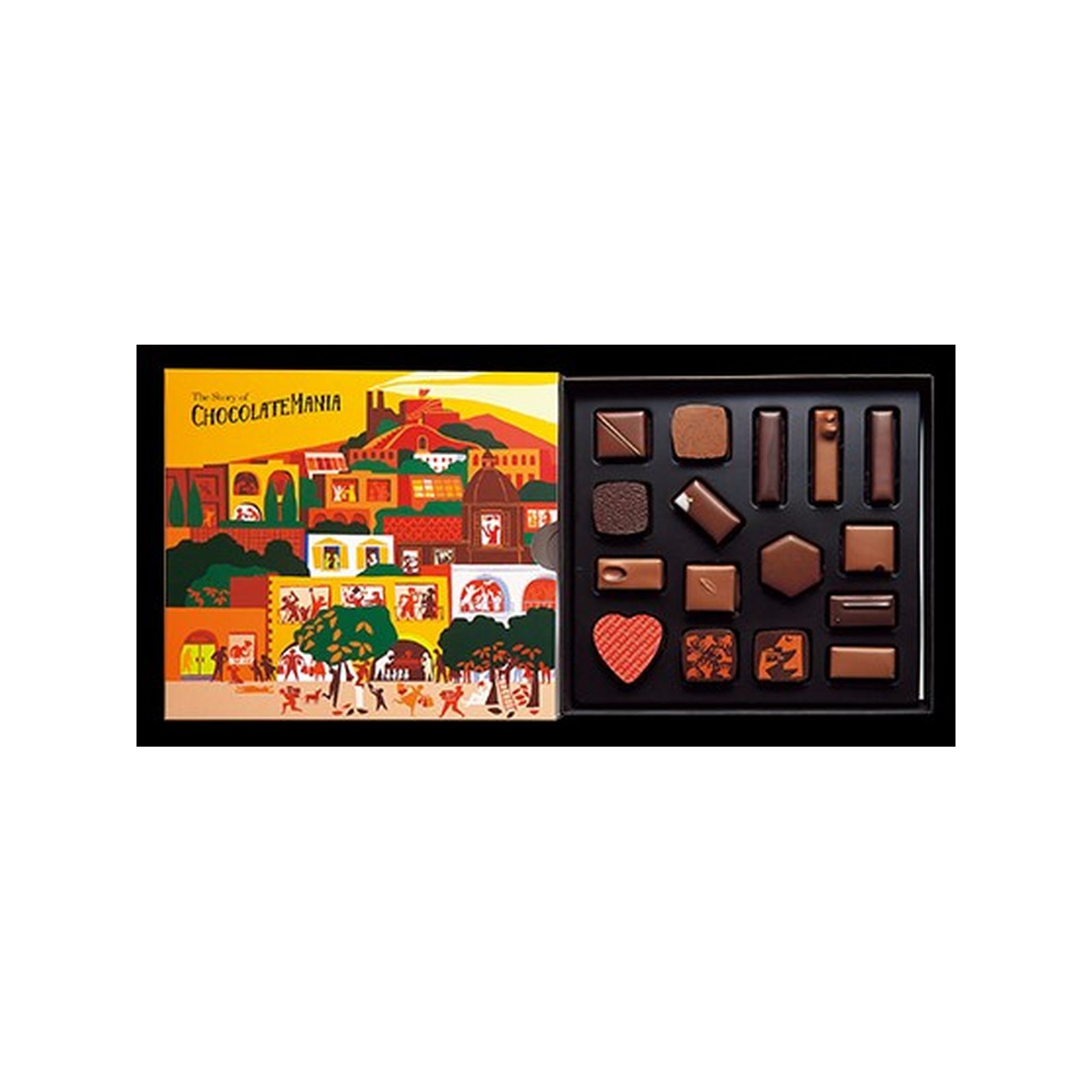 パティシエ エス コヤマ The Story of CHOCOLATE MANIA ザ ストーリー オブ チョコレートマニア16個入 (v26) 冷蔵 チョコレート バレンタイン アソート 人気