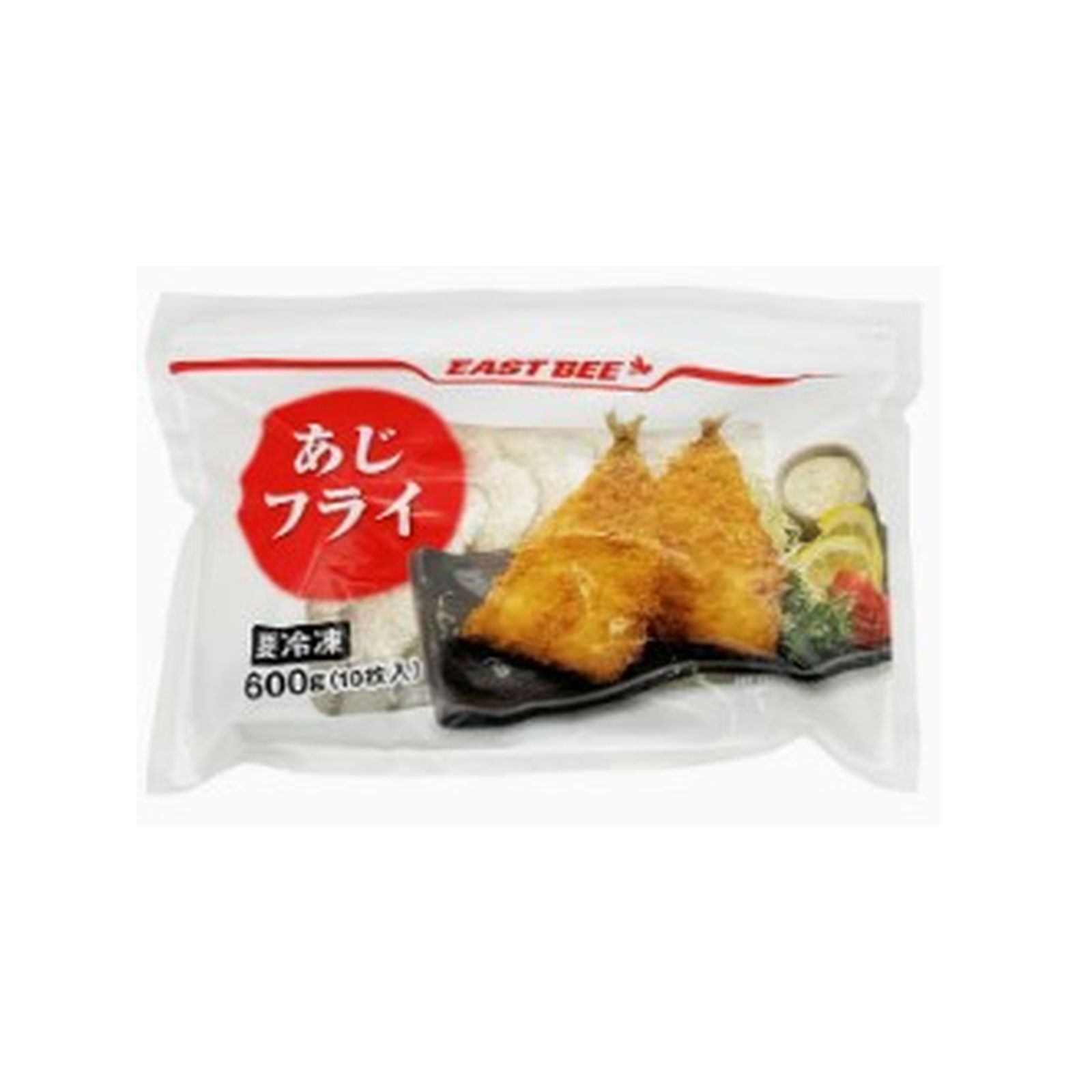 乐天商城 - あじフライ600g（10枚入） EB 冷凍食品 アジフライ お弁当 おつまみ
