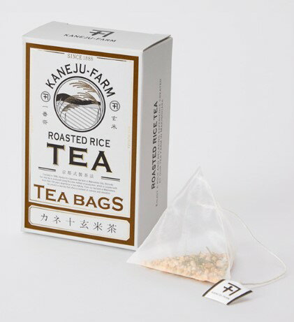 Rakuten - カネ十玄米茶 ティーバッグ 3g×10包入り 玄米茶 日本茶 ティーバッグ 個包装 緑茶