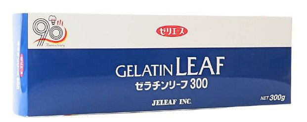 ジェリフ ゼラチンリーフ300 300g 板ゼラチン ムース ゼリー コラーゲン 家庭用 業務用 プロ