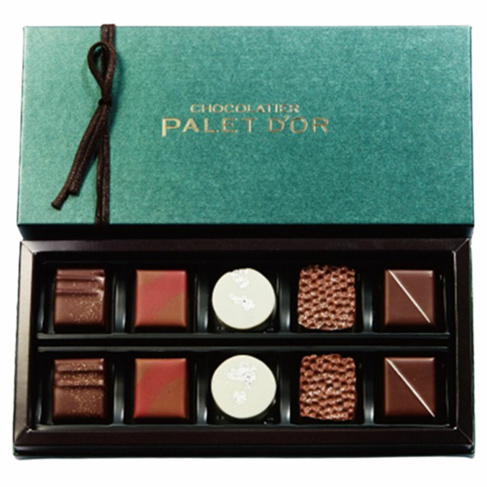ショコラティエ パレドオール リカーズコレクション 10個入×1箱 手提げ袋付き 2023 バレンタイン バレンタインチョコ バレンタインデー バレンタインチョコレート チョコ チョコレート ギフト おしゃれのサムネイル