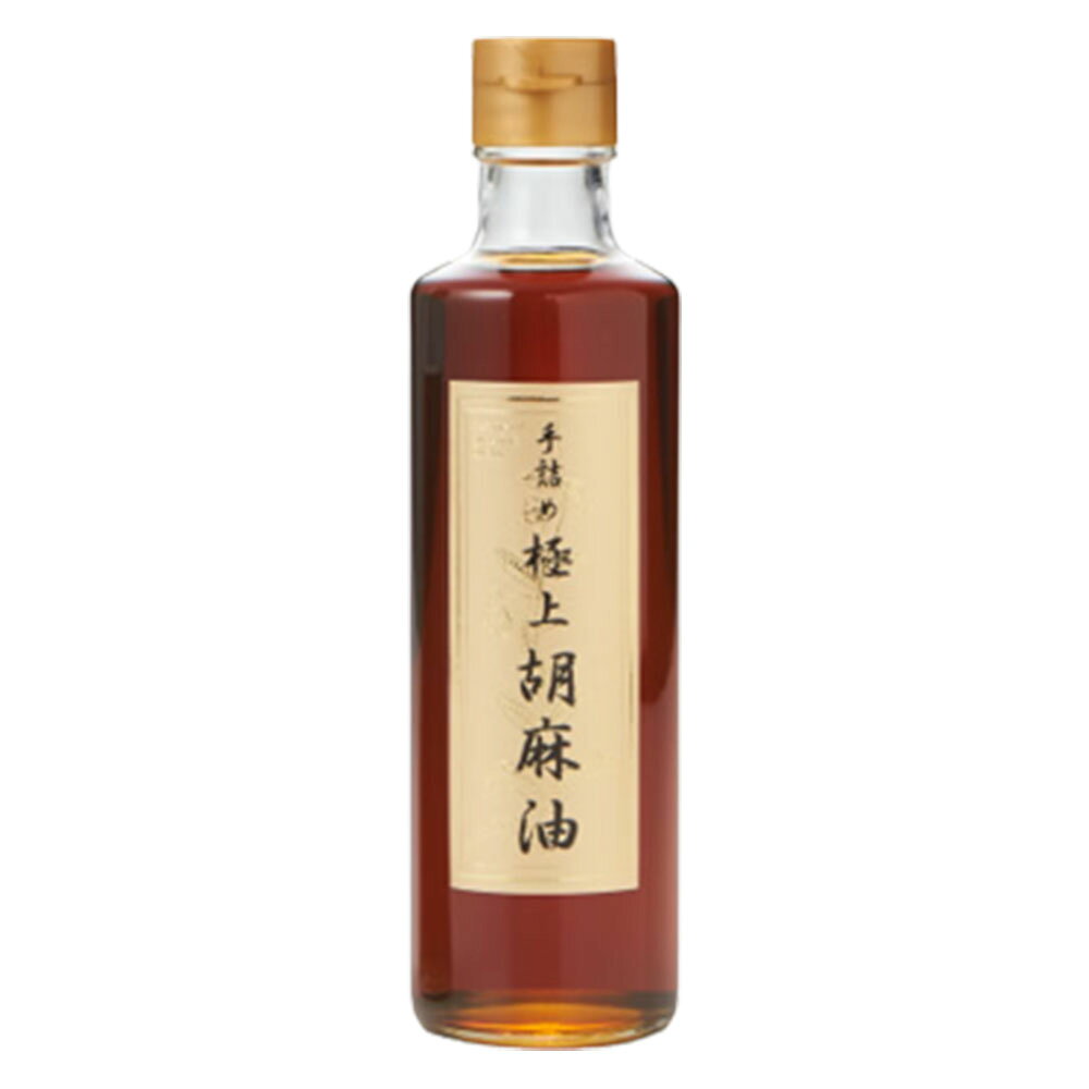 極上胡麻油 極上ごま油 内容量 250g×1本 原材料 パッケージに記載 商品説明 濃く搾り出し、ごまの風味がしっかり活きた胡麻油です。いつもの炒め物もきっと違う風味豊かな味わいに変わること間違いなしです！ぜひ健康を気遣うあなたにご賞味いただきたい商品です。 賞味期限 製造日より360日 ※食品ですので開封後は賞味期限に関わらずお早目にお召し上がりください。 ご注意 ※画像はイメージです。実際にお届けする商品とパッケージ等が異なる場合がございますので、あらかじめご了承ください。 ※食品のため商品到着後のキャンセル・返品は承れません。 ※お子様の手の届かない所に保管して下さい。 ※ご注文商品の発送後の変更、キャンセル、返品、交換はお受け致しかねます。 ※商品ページに記載している納期情報はあくまでも目安であり、ご注文が殺到した場合や商品の在庫状況によっては発送が早まることがありますのであらかじめご了承ください。 ※【ご注文後の在庫切れについて】 当店では複数店舗で在庫を共有し販売致しております。 その為、ご注文を頂いた時点では在庫有りと表示されていた商品でも、 同一商品への注文集中やネットワーク状況等により、在庫切れとなる場合がございます。 誠に勝手ながら、その旨をメールにてご連絡させて頂いた上で、当店によりキャンセル手続きをさせて頂く場合がございますので、何卒ご理解頂きますようお願い致します。 発送方法 宅配便 ※代金引換の場合は別途代引手数料(330円)が発生致します。極上胡麻油 極上ごま油 内容量 250g×1本 原材料 パッケージに記載 商品説明 濃く搾り出し、ごまの風味がしっかり活きた胡麻油です。いつもの炒め物もきっと違う風味豊かな味わいに変わること間違いなしです！ぜひ健康を気遣うあなたにご賞味いただきたい商品です。 賞味期限 製造日より360日 ※食品ですので開封後は賞味期限に関わらずお早目にお召し上がりください。 ご注意 ※画像はイメージです。実際にお届けする商品とパッケージ等が異なる場合がございますので、あらかじめご了承ください。 ※食品のため商品到着後のキャンセル・返品は承れません。 ※お子様の手の届かない所に保管して下さい。 ※ご注文商品の発送後の変更、キャンセル、返品、交換はお受け致しかねます。 　　　　 ※商品ページに記載している納期情報はあくまでも目安であり、ご注文が殺到した場合や商品の在庫状況によっては発送が早まることがありますのであらかじめご了承ください。 ※【ご注文後の在庫切れについて】 当店では複数店舗で在庫を共有し販売致しております。 その為、ご注文を頂いた時点では在庫有りと表示されていた商品でも、 同一商品への注文集中やネットワーク状況等により、在庫切れとなる場合がございます。 誠に勝手ながら、その旨をメールにてご連絡させて頂いた上で、当店によりキャンセル手続きをさせて頂く場合がございますので、何卒ご理解頂きますようお願い致します。 発送方法 宅配便 ※代金引換の場合は別途代引手数料(330円)が発生致します。