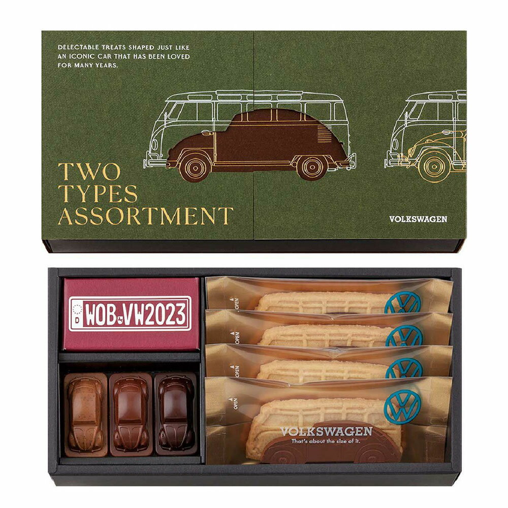 モロゾフ ビートル ツータイプスアソートメント 7個入×1箱 ミニカー付き 手提げ袋付き Morozoff Beetle フォルクスワーゲン チョコ チョコレート クッキー 焼菓子 お菓子 ギフト かわいい 可愛い おしゃれ 2023 バレンタイン バレンタインデーのサムネイル