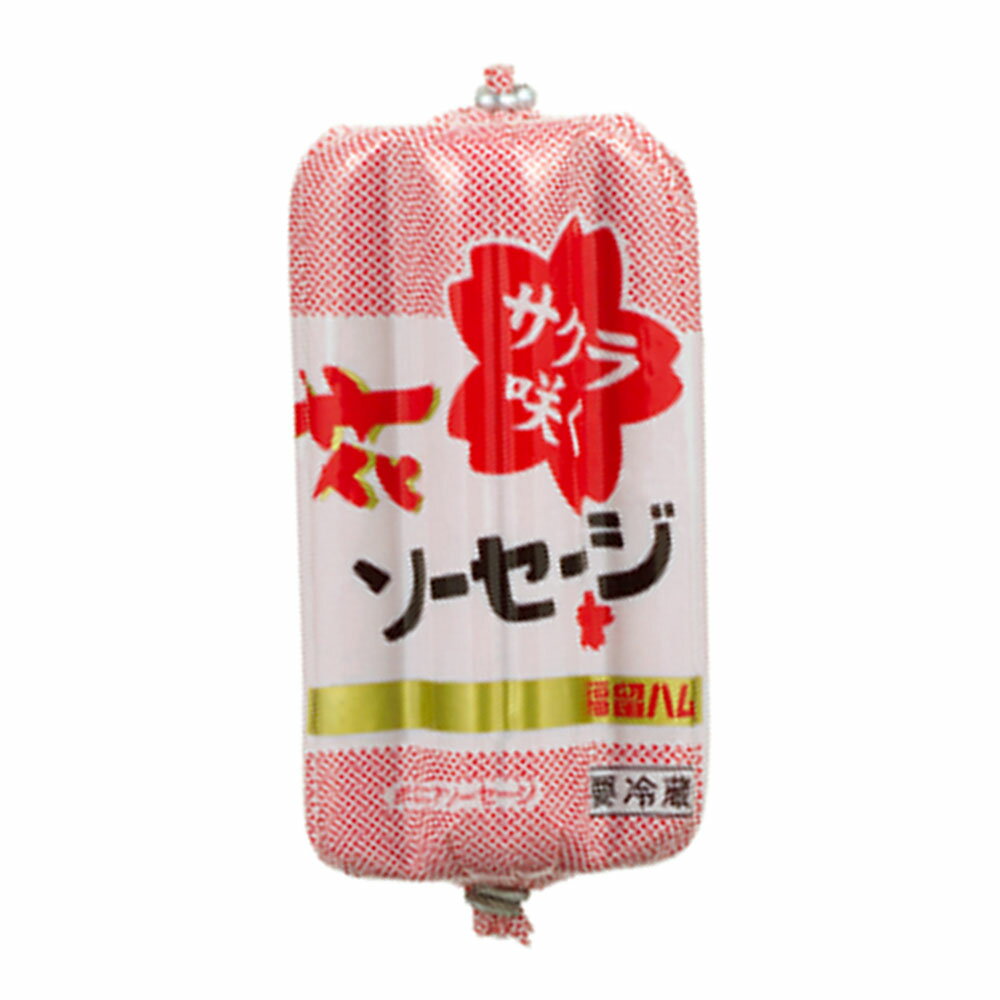 福留ハム 花ソーセージ 1本 冷蔵 ふくどめハム はなソーセージ ソーセージ ボロニアソーセージ モルタデッラ ウインナー 広島 ケンミンショー 秘密のケンミンショーのサムネイル