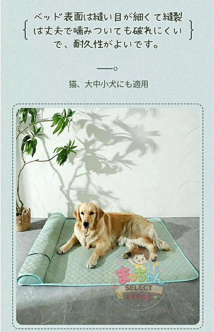 まっちゃんSELECT楽天市場店の夏用 ペットソファー 柔らかい 猫用 洗い可犬用 ペットクールマット ペット用品 暑さ対策 熱中症 接触冷感マット 涼しい クールマット 冷感パッド ペット 猫 犬 防水 クッション 犬ベッド 猫ベッド マット ひんやり 接触冷感 冷感ベッド クール ひんやり 夏用 ペットベッド｜アングル3