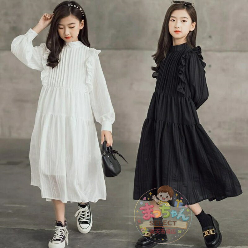 Rakuten - ワンピース 長袖 春 秋 子供服 女の子 花柄 おしゃれ 韓国子ども服 ジュニア ベビー服 子供 ドレス 子供 ピアノ発表会 子どもドレス 誕生日 プレゼント お姫様 結婚式 カジュアル 可愛い 長袖 半袖 120 130 140 150 160 165