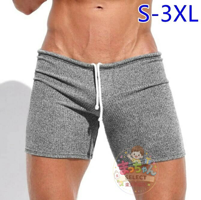 樂天商城 - スウェット ショートパンツ メンズ 3分丈 パンツ ジムウェア スポーツウェア フィットネス トレーニング 筋トレ 短パン ウエストゴム 無