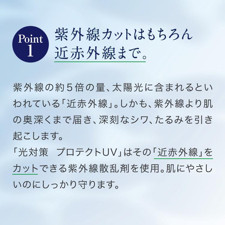 Coyori 光対策プロテクト UV SPF50 PA+++ | 日焼け止め ノンケミカル 無添加 シミ予防 UVケア UVプロテクト 紫外線 対策 うるおい エイジングケア スペシャルケア 低刺激 洗顔で落とせる ノンシリコン 敏感肌 無香料 オーガニック こより macchialabel-10000390 【公式】マキアレイベル楽天市場店 サンプル画像2