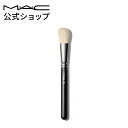 M・A・C マック #168S ラージ アングル コントアー ブラシ MAC ギフト  | メイクブラシ 化粧ブラシ メイク筆 化粧筆 フェイスブラシ メイク用ブラシ フェイスパウダー パウダーブラシ シェーディングブラシ