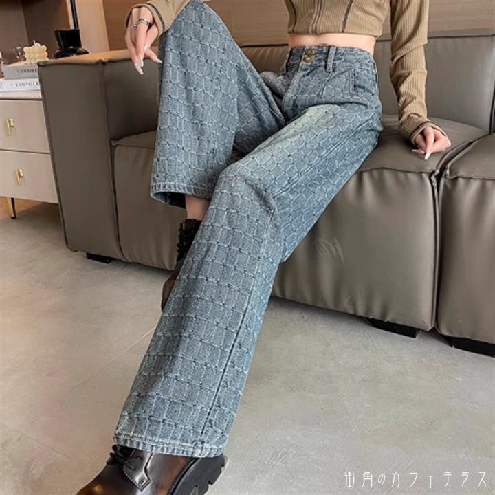 樂天商城 - パンツ ボトム ロング マキシ ポケット ハイウエスト デニム ブルーデニム 薄手生地 かわいい 大人可愛い 大人女子 綺麗 シンプル カジュアル 大人 上品 おしゃれ お洒落 こなれ感 ラフ コンサバ 着痩せ レディライク 春 20代 30代 40代 レディース 女性 授業参観 デート