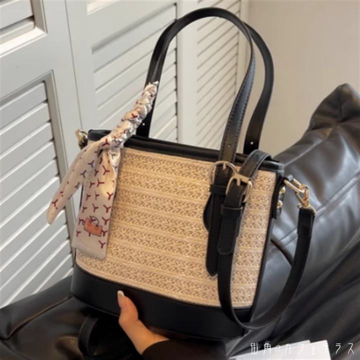 樂天商城 - バッグ20代 ショルダーバッグ ストラップ マチ付き かご 可愛い 大人可愛い きれいめ シンプル カジュアル コンサバ 華やか 大人 上品 おしゃれ お洒落 レトロ 主役級 こなれ感 フェミニン 無地 夏 30代 40代 レディース 女性用 ママ お出かけ お買い物 デート 女子会