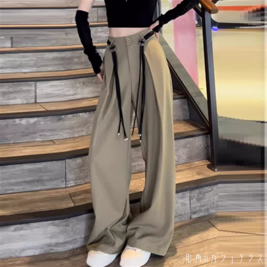 パンツガウチョパンツワイドパンツ3...