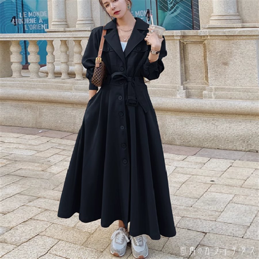樂天商城 - ワンピース ロングワンピ ロング マキシ 半袖 Vネック Aライン フレア ベルト リボン 薄手生地 エレガント 可愛い 大人可愛い きれいめ シンプル カジュアル シック コンサバ 華やか 大人 上品 おしゃれ お洒落 主役級 高見え 無地 春 秋 レディース 女性用 ママ 20代 30代