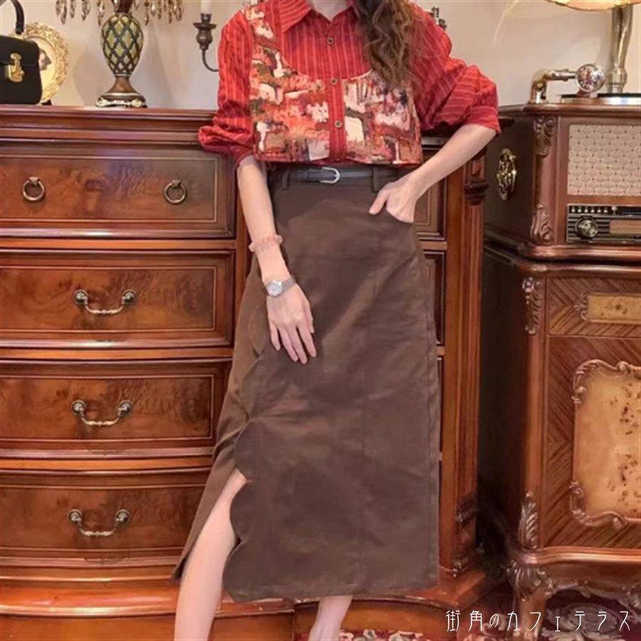 ロングスカート スカラップ ペンシルスカート ロング マキシ丈 フレア Aライン ストレート Iライン 薄手 かわいい 大人可愛い きれいめ カジュアル 大人 上品 おしゃれ お洒落 こなれ感 コンサバ系 ラフ 抜け感 モード系 無地 秋 誕生日会 20代 30代 40代 レディース 女性用