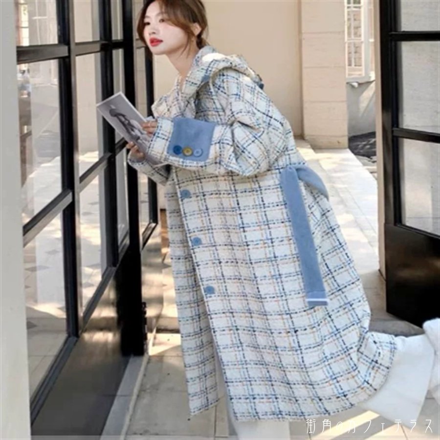 トレンチコート チェスターコート アウター 羽織り マキシ丈 長袖 Vネック フード付き フレア Aライン 暖かい 厚手生地 かわいい 大人可愛い 綺麗 シンプル カジュアル 大人 上品 おしゃれ お洒落 大人女子 こなれ感 コンサバ 定番アイテム 体型カバー フェミニン ガーリー