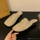 サンダル 3色 ローヒール スクエアトゥ 飾り ふわふわ ファー 靴 シューズ 可愛い 大人可愛い きれいめ シンプル カジュアル シック コンサバ 華やか 大人 上品 おしゃれ 主役級 こなれ感 高見え 高級感 無地 冬 レディース レディース 女性用 ママ 10代 20代 30代 40代