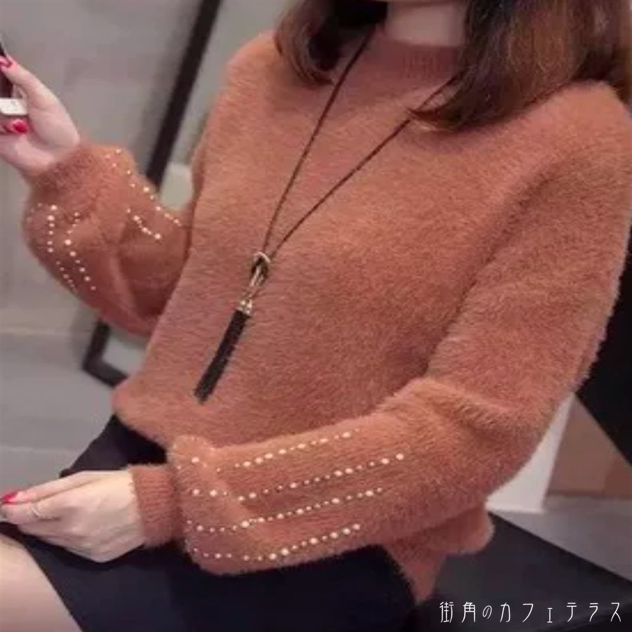 セーター8色大きいゆるプラスサイズ...