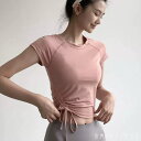 Tシャツ 2色 長袖 Uネック Aライン フレア プルオーバー ドローストリング 紐 薄手生地 可愛い 大人可愛い きれいめ シンプル カジュアル コンサバ 華やか 大人 上品 おしゃれ お洒落 こなれ感 スポーティ 無地 春 レディース 女性用 30代 40代 普段使い お出かけ 運動 ヨガ(4)
