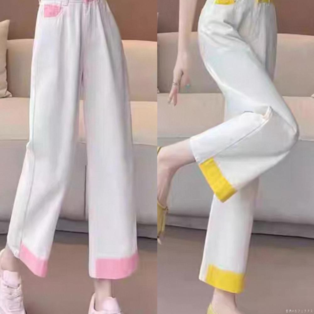 デニムパンツ 2色 フレア Aライン ボトム ロング ポケット 薄手生地 かわいい 大人可愛い 大人女子 綺麗 シンプル カジュアル 大人 上品 おしゃれ お洒落 こなれ感 ラフ コンサバ 着痩せ レディライク 無地 夏 20代 30代 40代 レディース 女性用 デート お出かけ 女子会 machicafe-10024893 街角のカフェテラス 楽天市場店 サンプル画像2