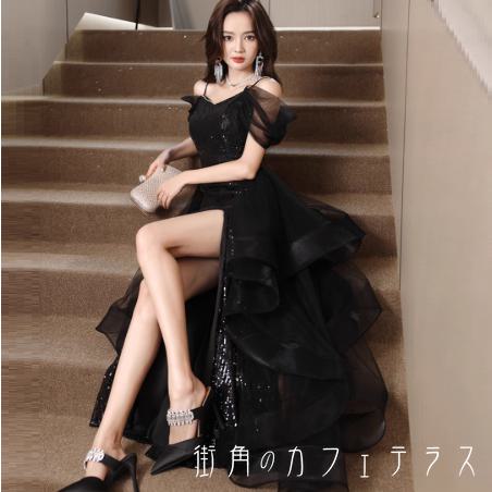 樂天商城 - ロングドレス 衣装 Aライン フレア オフショルダー ラウンドネック キラキラ ラメ グリッター 薄手生地 エレガント 可愛い 大人可愛い きれいめ シンプル カジュアル シック コンサバ 華やか 大人 上品 おしゃれ お洒落 主役級 こなれ感 高見え 高級感 フェミニン 無地 夏