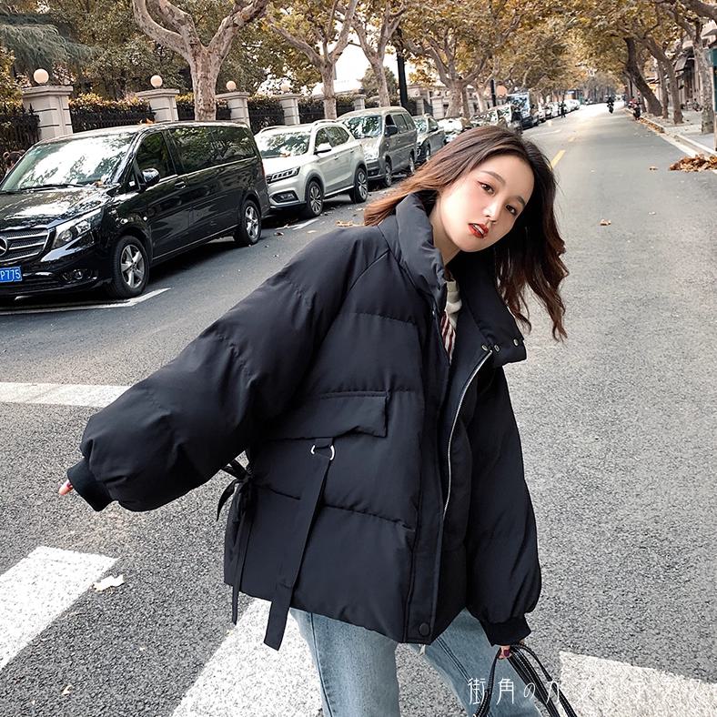 ダウンジャケット 2色 ショートコート アウター 羽織り 長袖 ハイネック フレア Aライン ブラック グリーン 大人カラー モノトーン 防寒 暖かい かわいい 大人可愛い シンプル カジュアル 大人 おしゃれ 定番アイテム 体型カバー ヘルシー 無地 冬 女性 レディース 30代 40代(4)