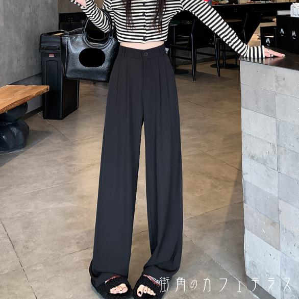 樂天商城 - スラックス 2色 フレア Aライン ロング ポケット 薄手生地 かわいい 大人可愛い 大人女子 綺麗 シンプル カジュアル 大人 上品 おしゃれ お洒落 こなれ感 ラフ エレガント コンサバ 着痩せ 無地 春 秋 20代 30代 40代 レディース 女性用 ママ オフィスカジュアル ビジネス OL
