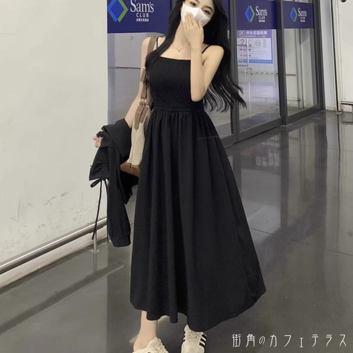 レディース ワンピース セットアップ ジャケット キャミワンピ キャミソール ワンピース ロング丈 Aライン こなれ感 長袖 ブラック レッド ピンク 黒 赤 20代 30代 40代 通勤 通学 オフィス お出掛け 女子会 お呼ばれ 秋冬