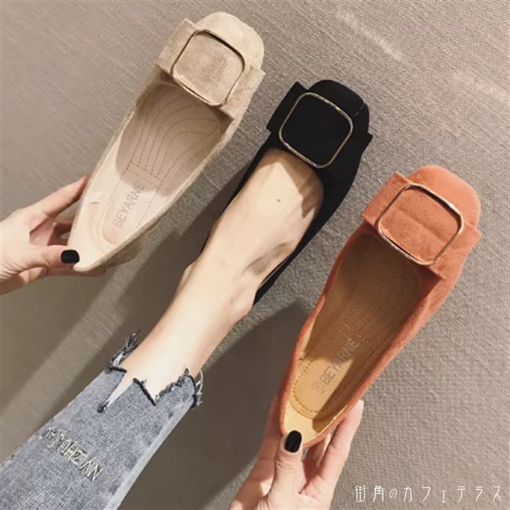 樂天商城 - シューズ 靴 パンプス 3色 ローヒール 丸トゥ ラウンドトゥ PU スウェード クラシカル エレガント 可愛い 大人可愛い きれいめ シンプル カジュアル シック コンサバ 華やか 大人 上品 おしゃれ お洒落 こなれ感 高見え 高級感 フェミン 無地 春 10代 20代 30代 40代