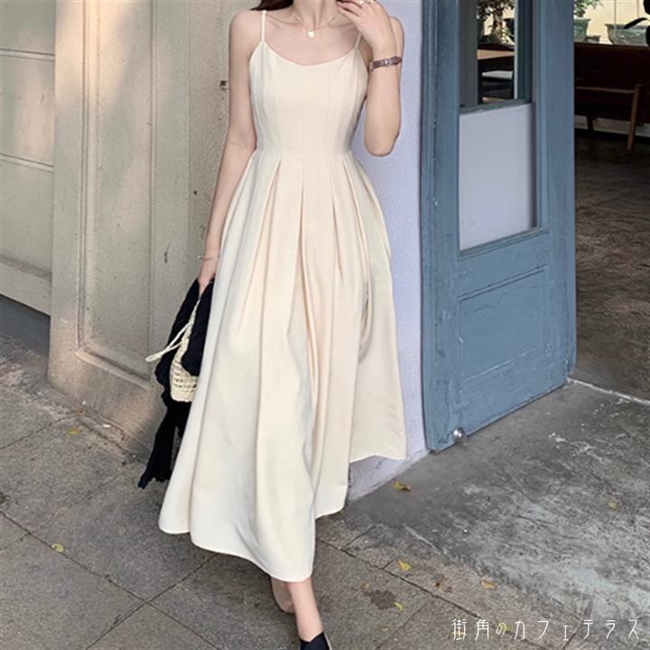 ドレス ロングドレス ワンピース 衣装 パーティドレス ロング マキシ ノースリーブ Uネック ラウンドネック Aライン フレア プリーツ 薄手生地 エレガント 可愛い 大人可愛い きれいめ シンプル カジュアル コンサバ 華やか 大人 上品 おしゃれ お洒落 こなれ感 高見え