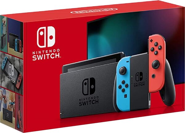 【即納可能】【新品】＜新モデル＞Nintendo Switch Joy-con(L)ネオンブルー/（R）ネオンレッド【スイッチ本体】【あす楽対応】【RCP】★ご注意：本商品を含むご注文は【1台あたり送料3800円〜】となります＆カード決済でエラーとなった場合は即キャンセルいたします★